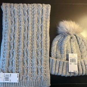 NWT - Michael Kors Winter Hat & Scarf Set